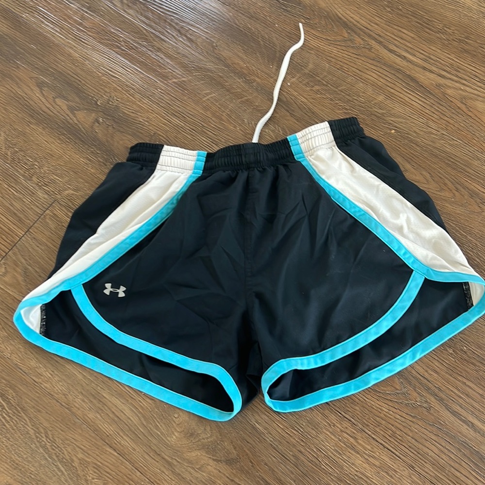 Under armor running shorts. Size small.